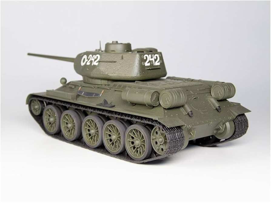 プラモデル戦車完成品1/35ソビエト軍T34 Amazon | ICM 1/35 ソビエト陸軍 T-34/85 プラモデル 35367